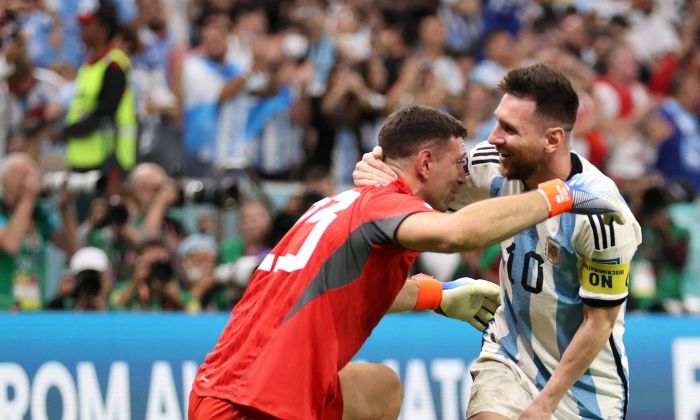 Argentina a semifinales tras la locura de los penales 