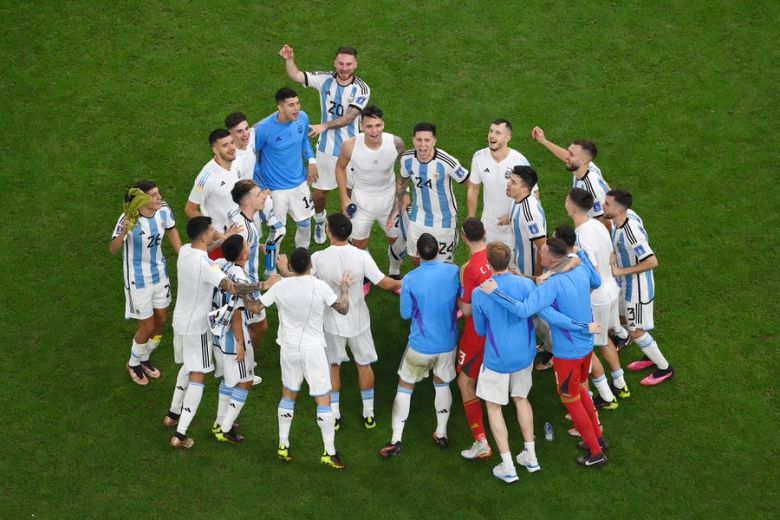 Argentina se entrena con la mente puesta en Croacia