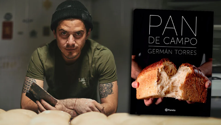 Germán Torres, el panadero que muestra cómo se produce el pan e invita a probar algo distinto 