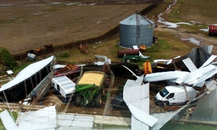 Compleja recuperación de Río Primero tras el tornado