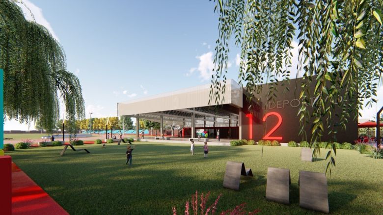 En la fiesta del deporte de la ciudad, Llamosas anunció la creación del nuevo Polideportivo 12, en Banda Norte