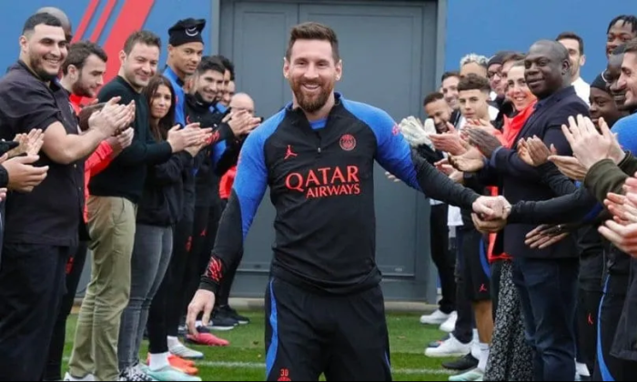 Lionel Messi volvió a los entrenamientos del PSG