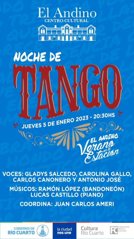 Noche de Tango en “Un Verano en la Estación"