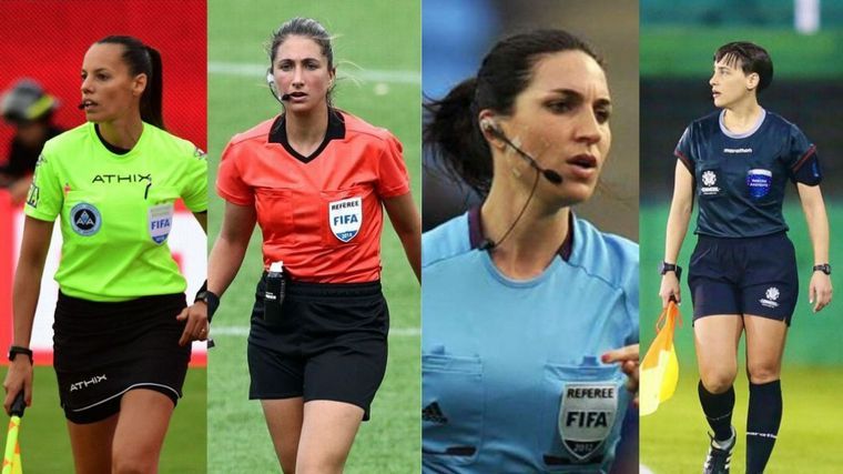 Cuatro árbitras argentinas designadas para el Mundial Femenino