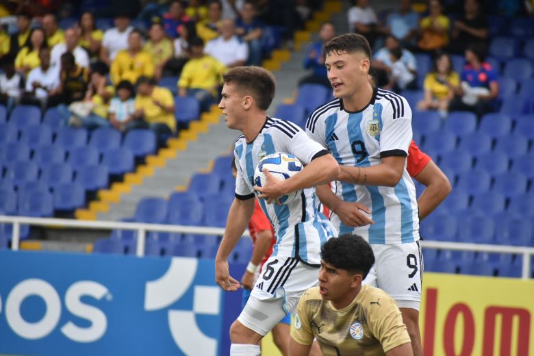 Derrota de Argentina ante Paraguay en su debut en el Sudamericano Sub 20