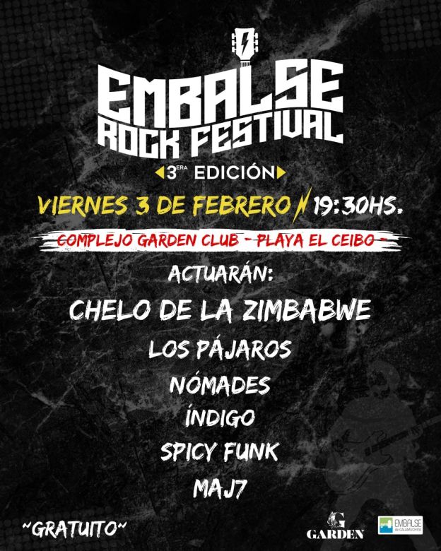 3° edición del “Embalse Rock Festival”