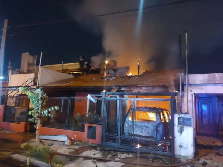 Córdoba: se prendió fuego una casa y perdieron todo