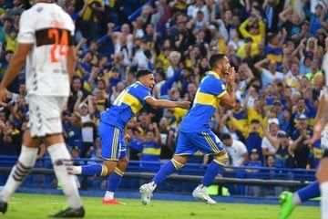 Boca se recuperó como local y goleó a Platense