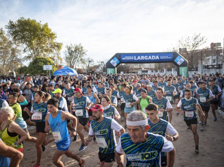 El domingo 21 de mayo se realiza la 4° edición de la Maratón Deportes Río Cuarto