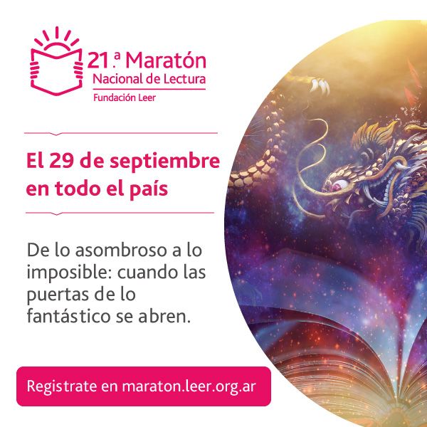 21ª Maratón Nacional de Lectura: pueden participar las escuelas de todo el país