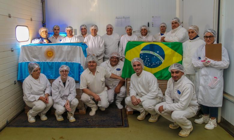 La planta ucachense de queso azul fortalece lazos con el mercado de Brasil