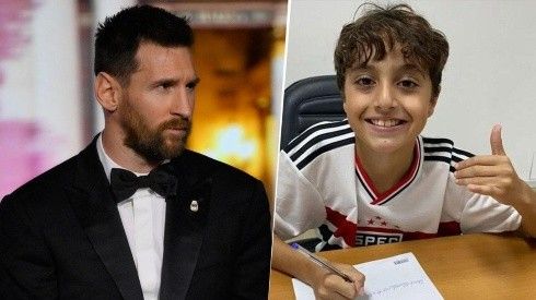El nene de 9 años que ya firmó contrato con Sao Paulo
