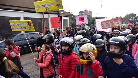 Una nueva Marcha de los Cascos recorrerá el centro de Villa María