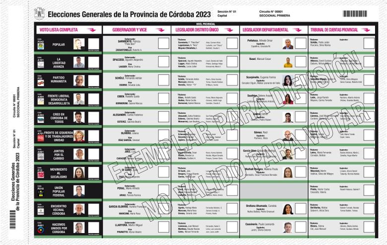 La Justicia Electoral de Córdoba capacita a los vecinos sobre la votación con boleta única
