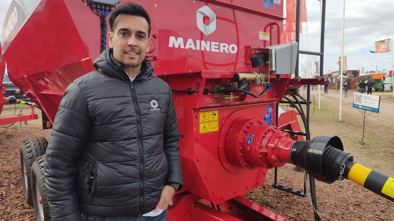 De la mano de Rubén Marconi Maquinarias conocemos el nuevo mixer Mainero con caja reductora