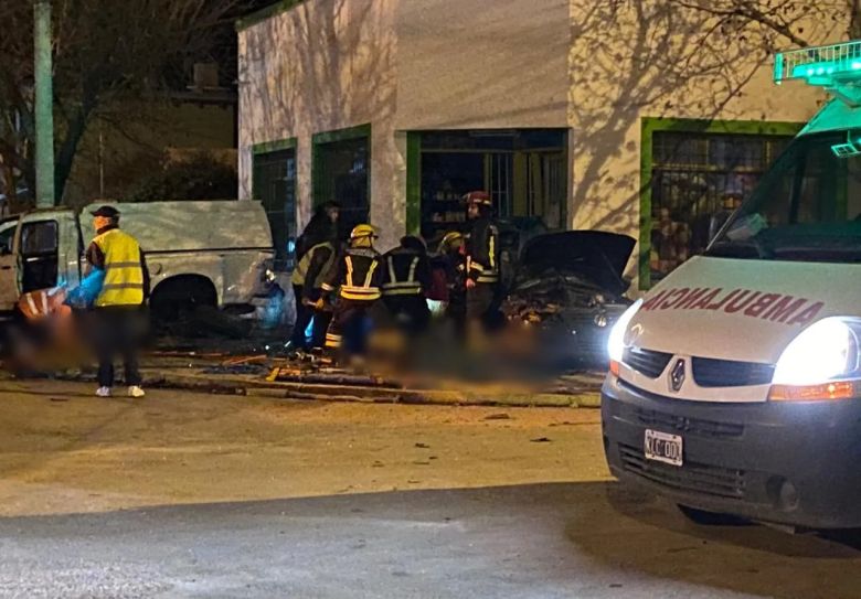 Tres jóvenes perdieron la vida en el violento choque ocurrido en Realicó 