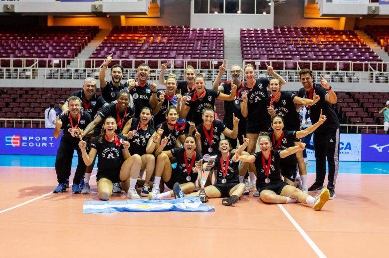 Por primera vez, Las Panteras son campeonas de la Copa Panamericana de vóleibol