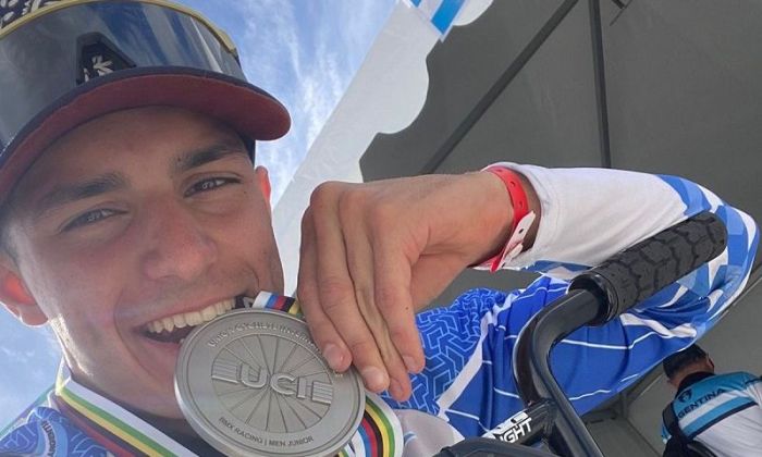 BMX: Federico Capello obtuvo el subcampeonato mundial en Escocia