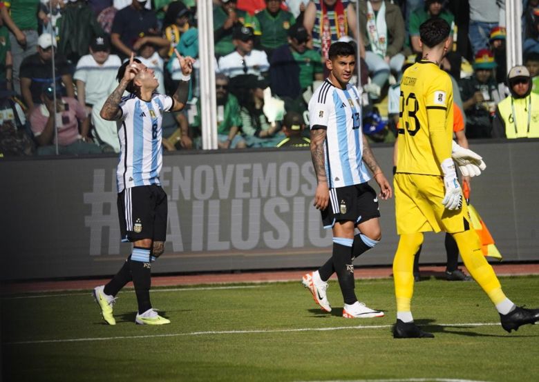 Argentina goleó en La Paz