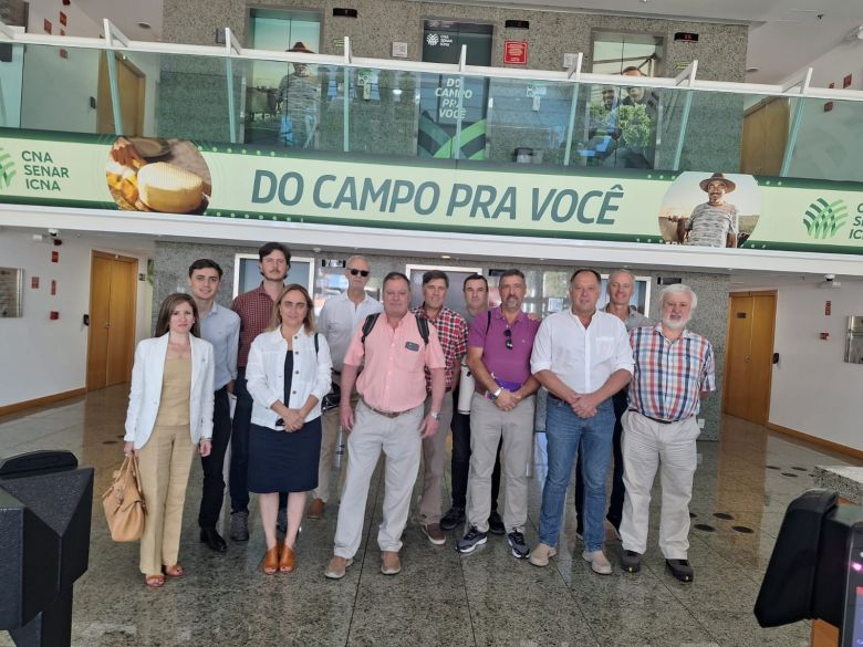 Una delegación de representantes de rurales viajó a Brasilia