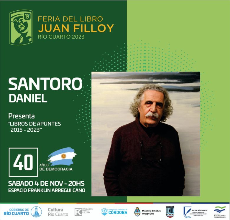 Con destacadas presentaciones y más stands, llega la 19ª Feria del Libro Juan Filloy 