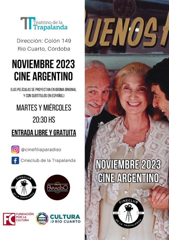 Noviembre de Cine Argentino en la Trapalanda 