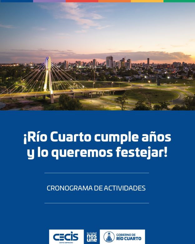En la plaza Roca se presentará el circuito fundacional de la ciudad de Río Cuarto
