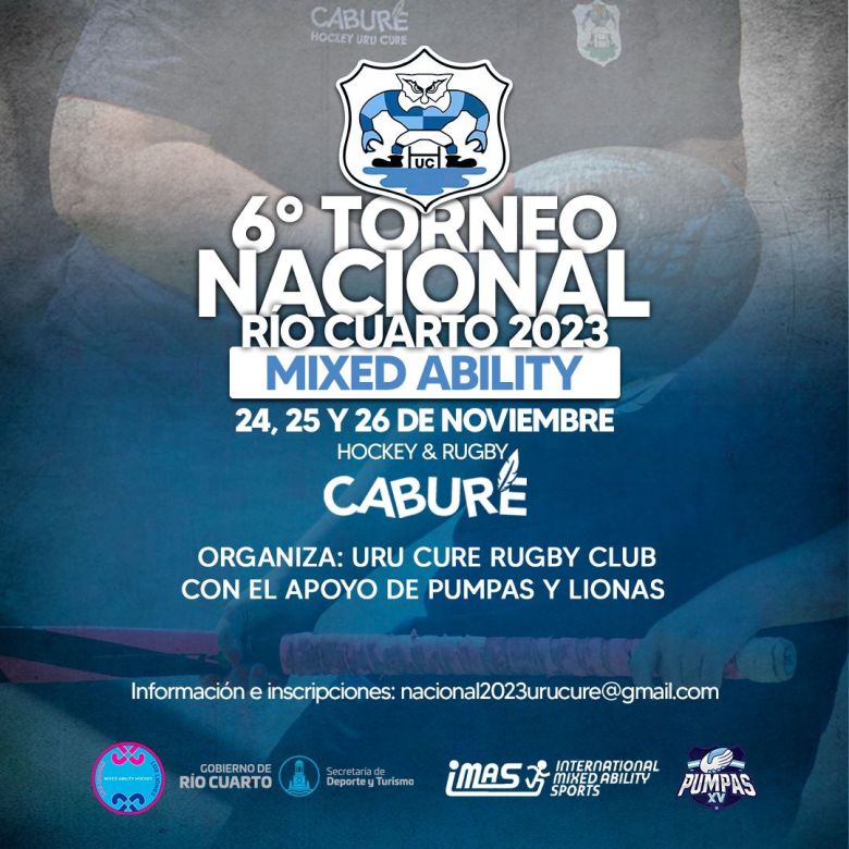 Un torneo inclusivo de rugby y hockey con más de 30 equipos de Latinoamérica