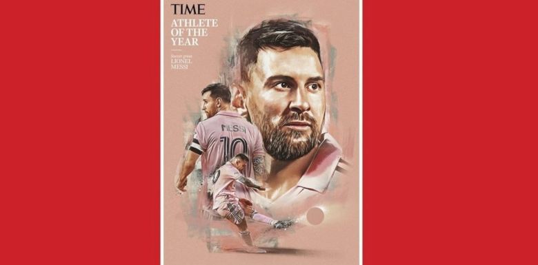 Lionel Messi fue elegido “Atleta del año 2023” por la revista Time 