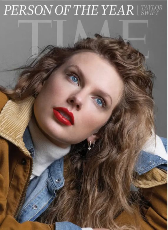 La revista Time eligió a Taylor Swift “persona del año” y destacó su visita a la Argentina 