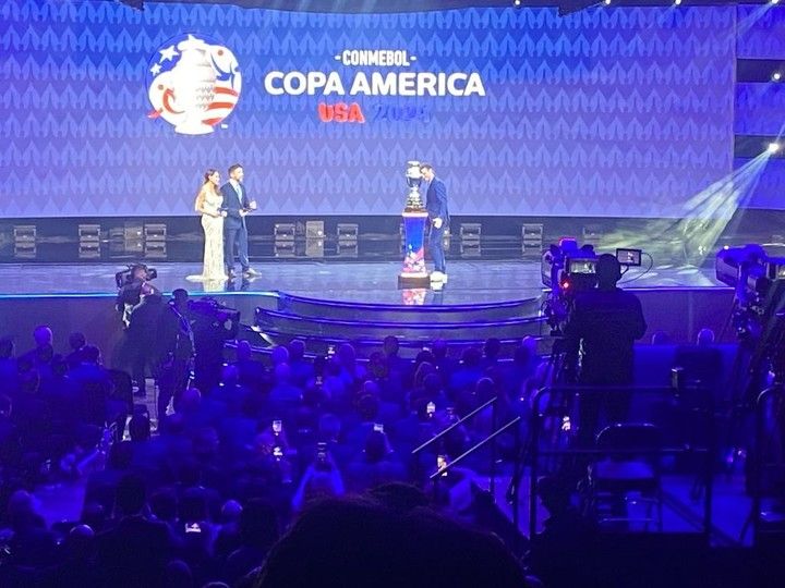 Sorteo Copa América USA 2024