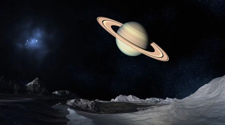 Descubrieron un océano escondido bajo la superficie de una luna de Saturno: podría tener vida extraterrestre