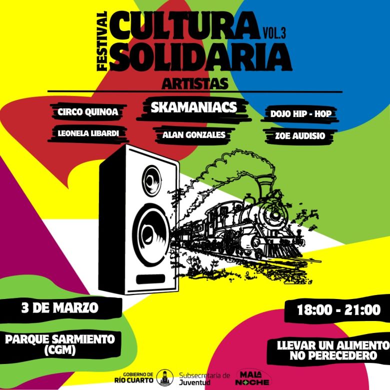 Ultiman los detalles para el Tercer Festival de Cultura Solidaria en el Parque Sarmiento