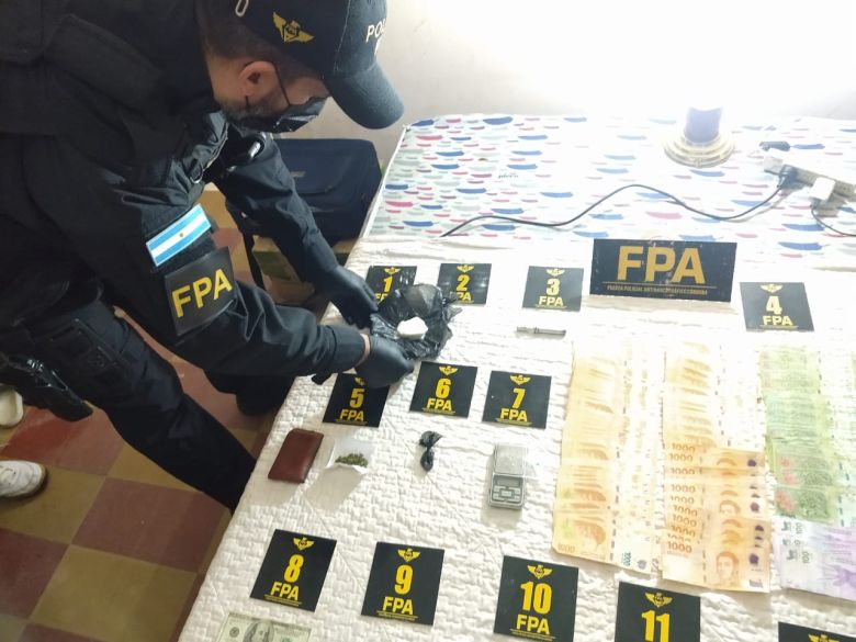 La FPA detuvo a un delivery de drogas en Vicuña Mackenna 