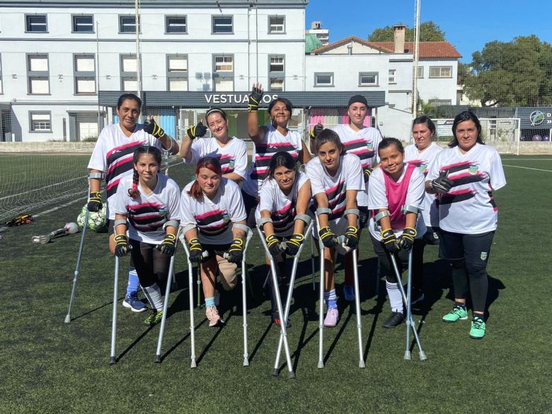 Tres riocuartenses forman parte de la primera selección femenina de fútbol de amputadas 