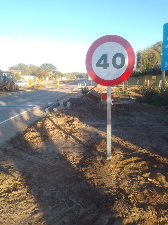 Se completó la señalización en el tramo de Ruta Provincial N°30, entre la RN A005 y Circunvalación Oeste