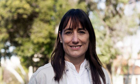 La candidata a vicepresidenta de la Izquierda llegó a Córdoba para apoyar a Liliana Olivero