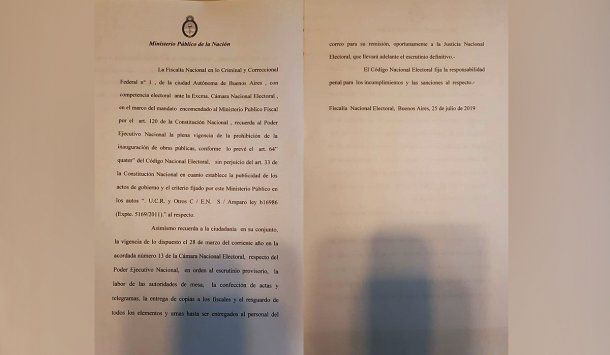La Justicia le pidió a Macri que deje de inaugurar obras porque rige la veda electoral