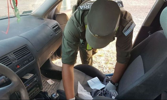 Achiras: Gendarmería secuestró casi 3 kilos de marihuana y detuvieron a una persona