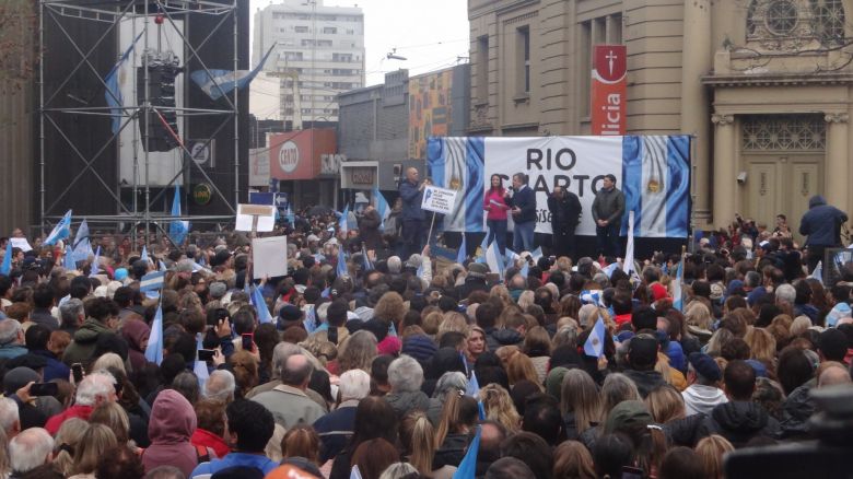 Las imágenes de la visita del presidente Macri a Río Cuarto