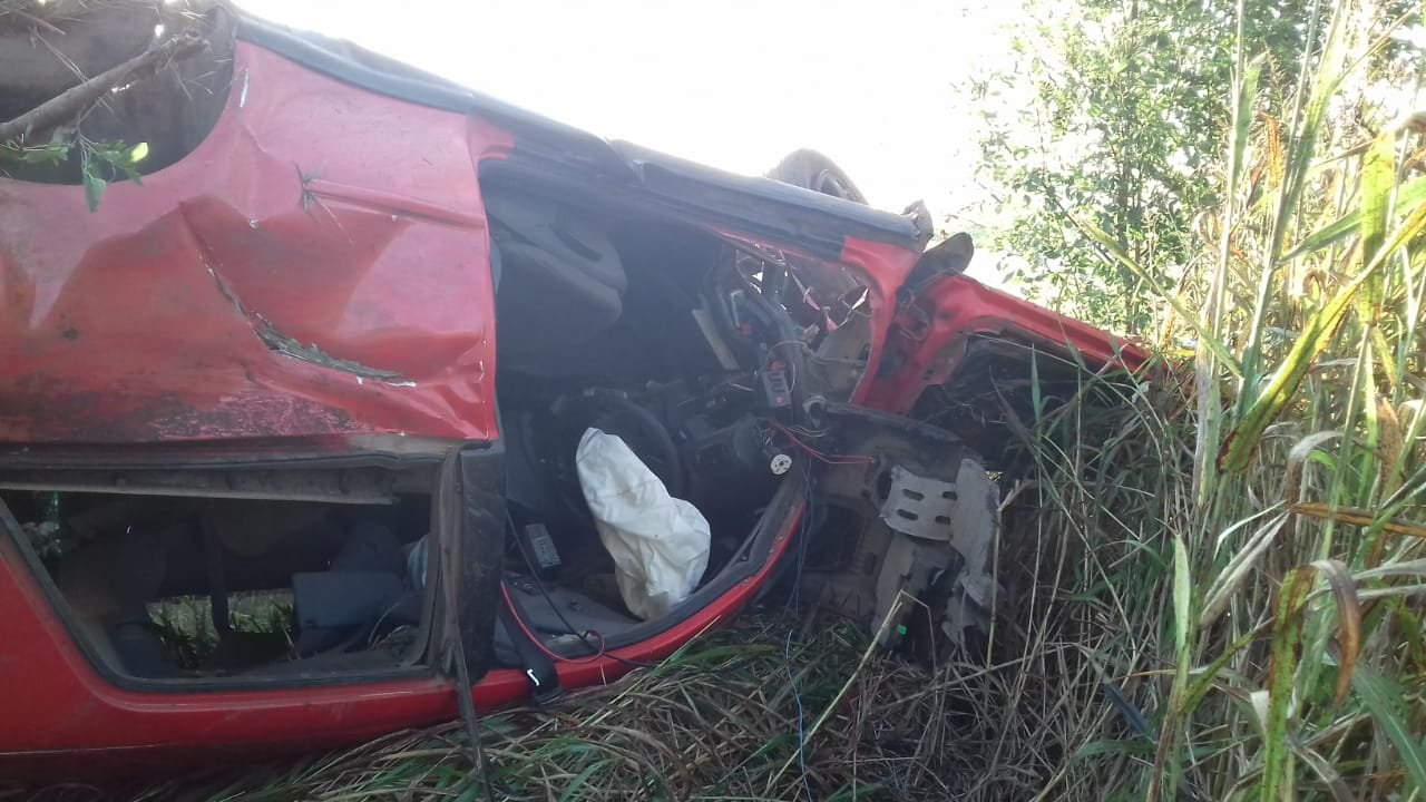 Increíble accidente en la Autovía Río Cuarto Córdoba 