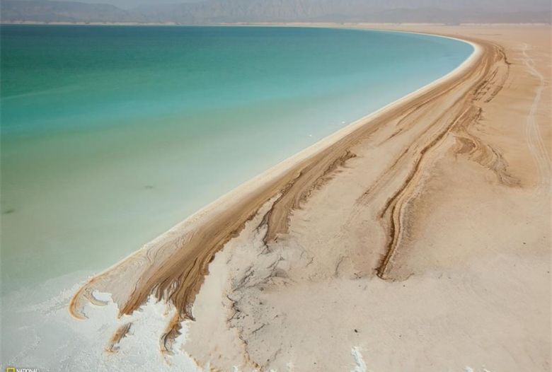 Lago Assal en Djibouti