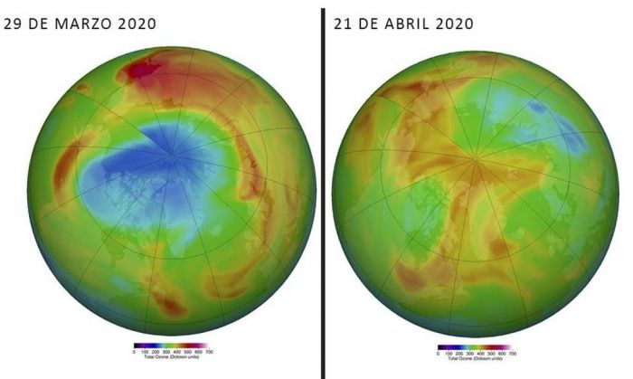 Por qué se cerró el agujero sin precedentes en la capa de ozono sobre el Ártico