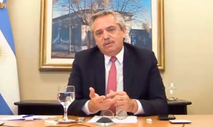 Alberto Fernández, a los bonistas: “Les pido que ayuden a la Argentina a salir de esta postración”