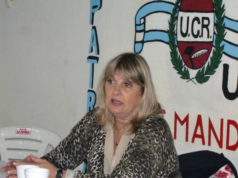 Rechazo del radicalismo local a los dichos de Patricia De Ferrari