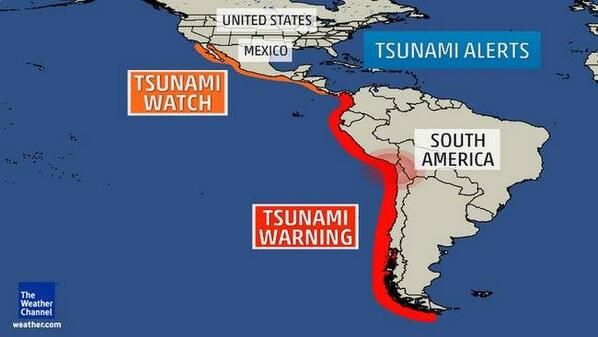 Cuestionamientos por el falso aviso de tsunami debido a un "error técnico"
