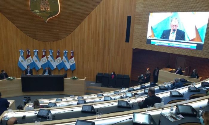 El oficialista Leandro Carpintero elogió el discurso del gobernador Schiaretti