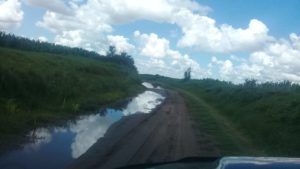 Llueve sobre mojado: Caminos rurales intransitables