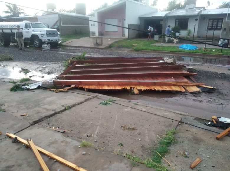 Destrozos y heridos tras una feroz tormenta en el sudeste provincial