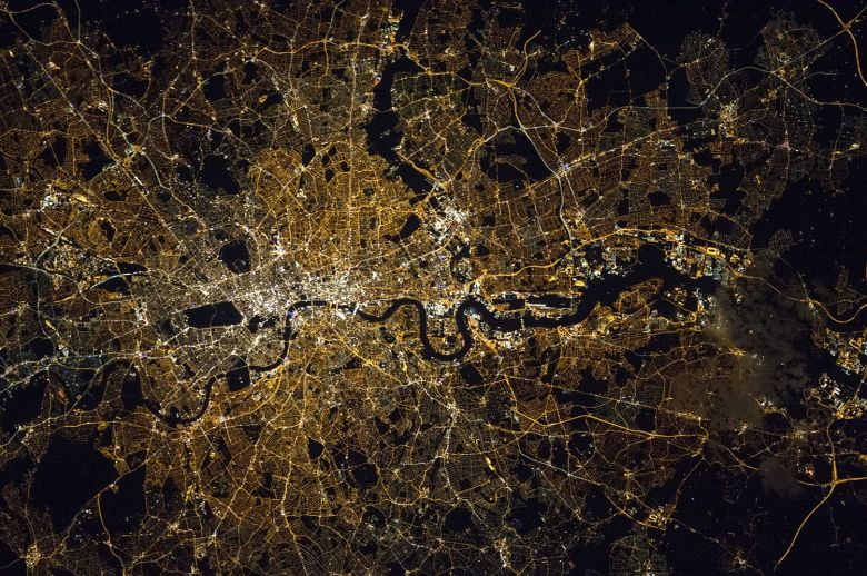 Londres desde el espacio